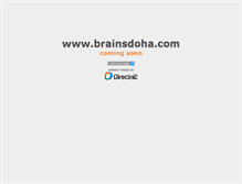 Tablet Screenshot of brainsdoha.com